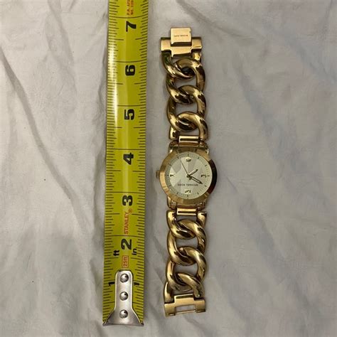 michael kors mk-3161 gold-tone chain watch